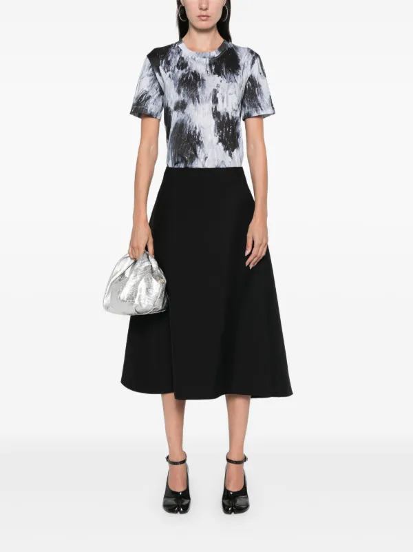 Marni virgin-wool Midi Skirt | Black | FARFETCH