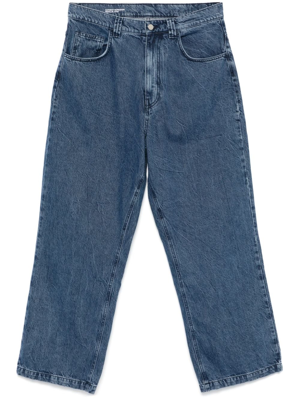 straight-leg jeans