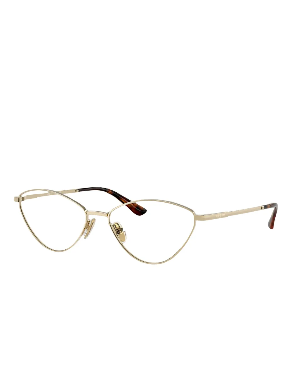  Vogue Eyewear Cat-eye Glasses - Gold 