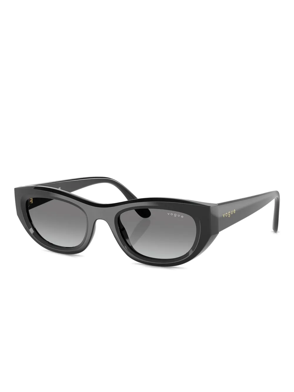 Vogue Eyewear Zonnebril met ovalen montuur - Zwart