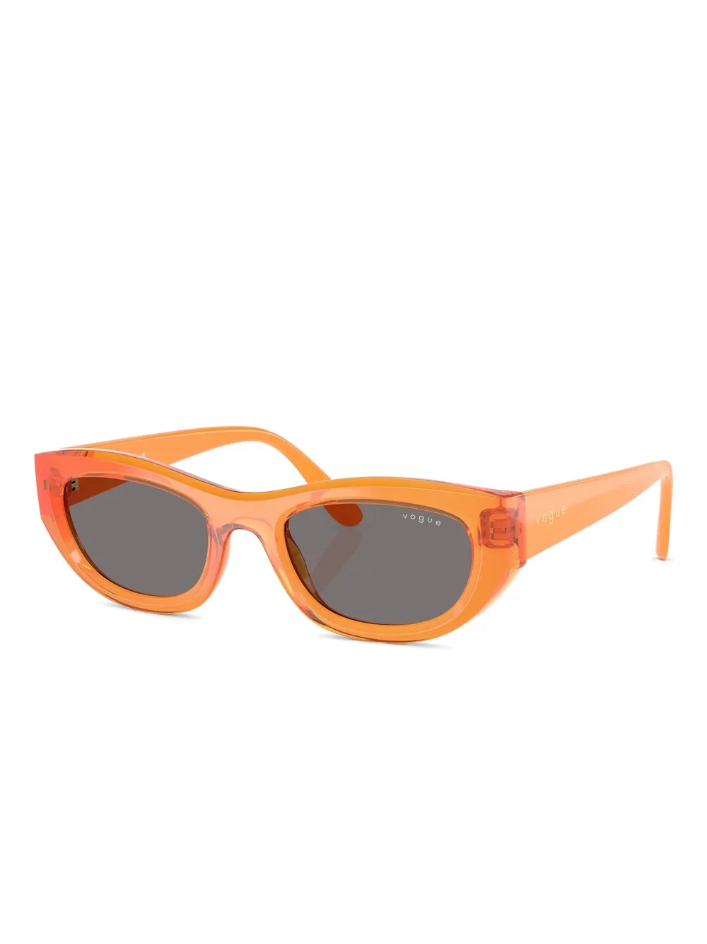 Vogue Eyewear Zonnebril met rechthoekig montuur - Oranje