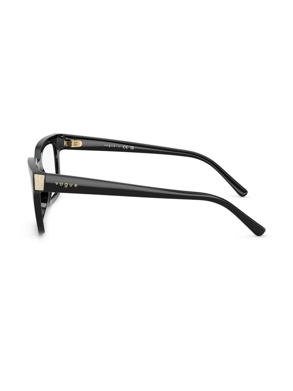  Vogue Eyewear Cat-eye Glasses - Black 