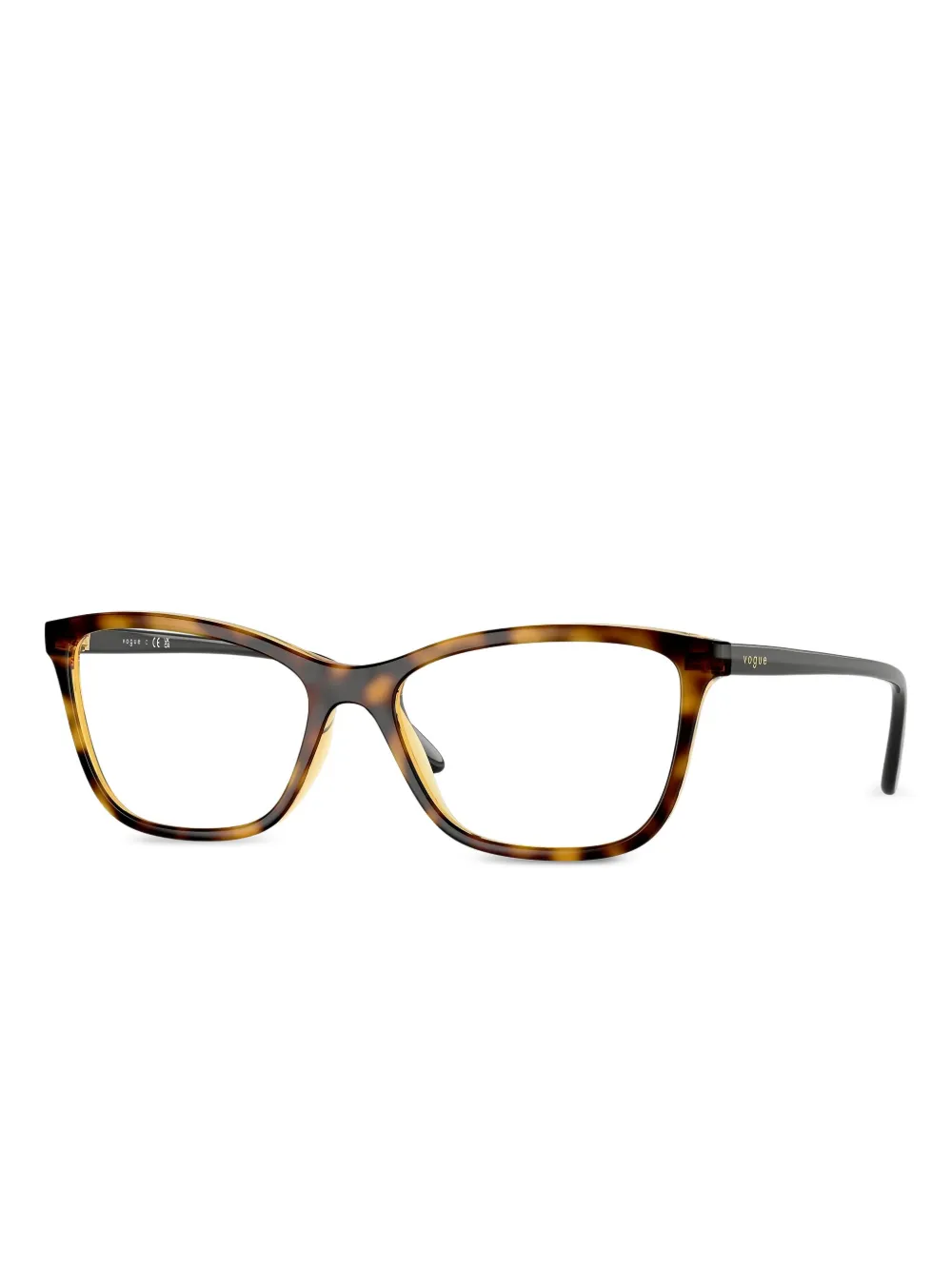 Vogue Eyewear tortoiseshell cat-eye glasses - Braun