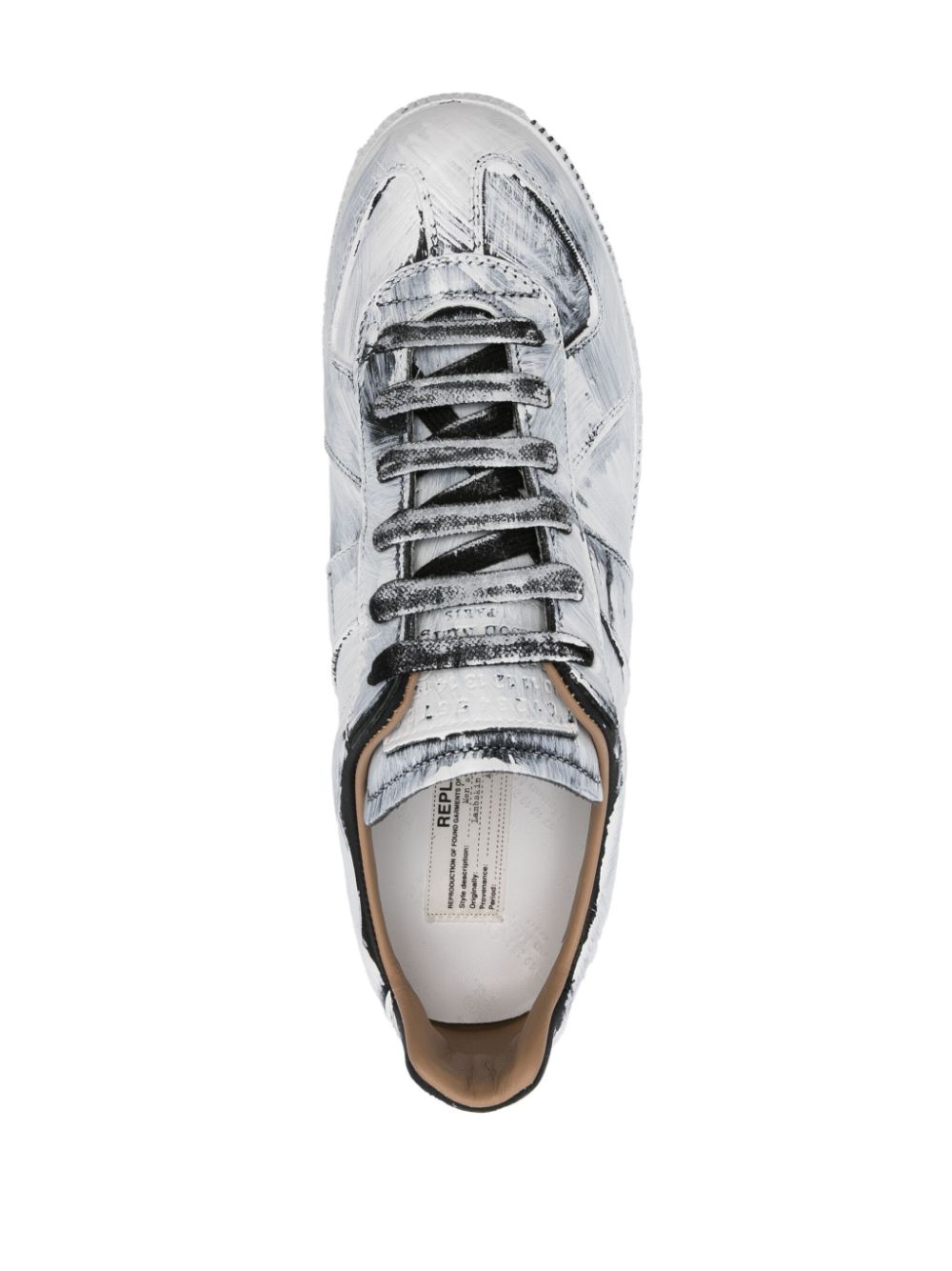 Maison Margiela paint-effect sneakers White