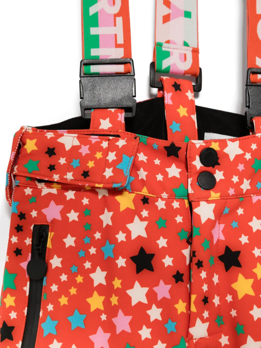 Stella McCartney Kids Skibroek met sterrenprint Rood