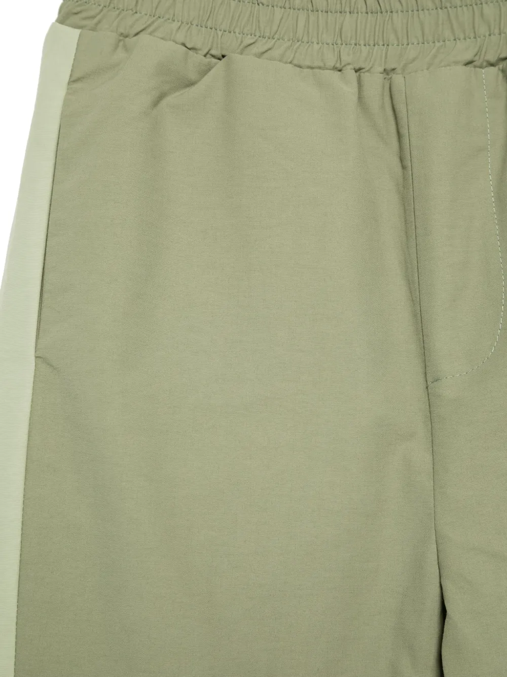 Stella McCartney Kids Trainingsbroek met toelopende pijpen Groen