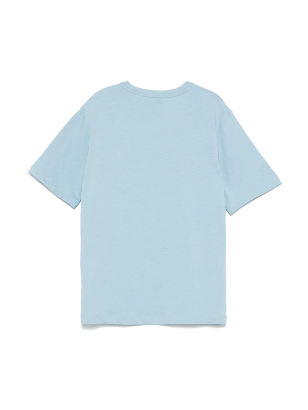 Stella McCartney Kids T-shirt met dierenprint - Blauw