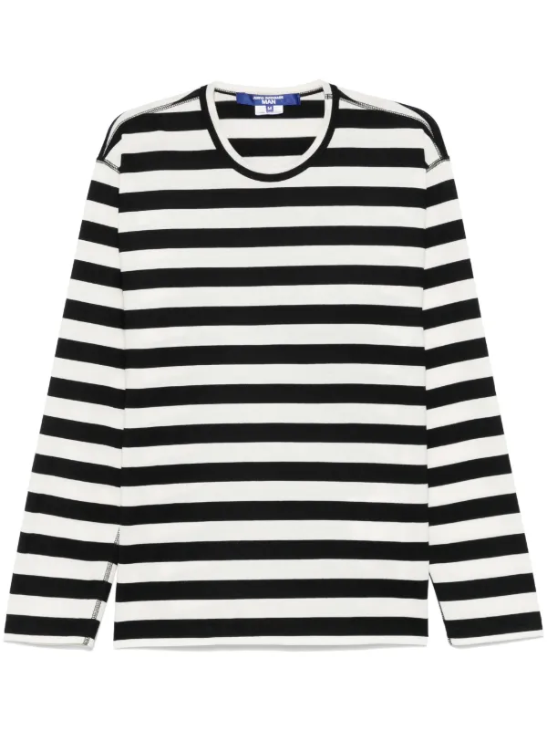 Junya Watanabe MAN ストライプ セーター | ホワイト | FARFETCH JP