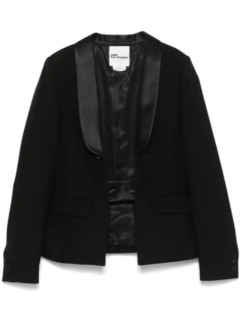 Noir Kei Ninomiya shawl-lapels blazer