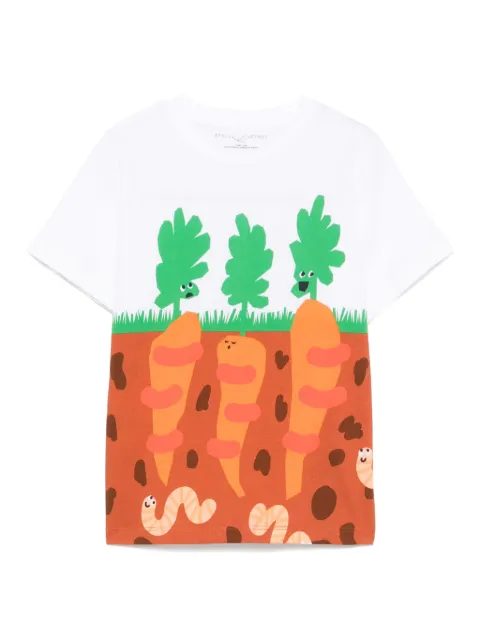 Stella McCartney Kids футболка с принтом