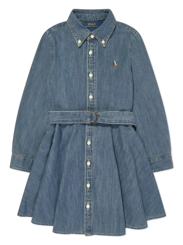 Ralph lauren blue jean dress best sale