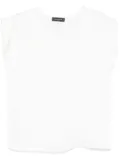 Fabiana Filippi beaded top - White