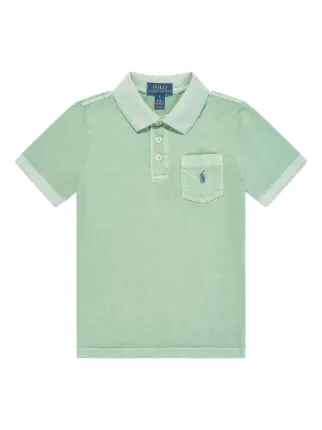 POLO RALPH LAUREN ダークグリーン ポロシャツ　キッズ160 POLO RALPH LAUREN ダークグリーン ポロシャツ キッズ160 楽天