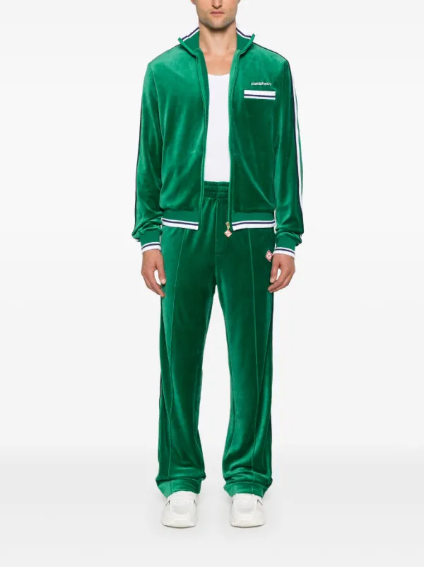 CASA BLANCA グリーンジャージ上下セット CASA BLANCA グリーンジャージ上下セット 人気ハイブランドのトラック