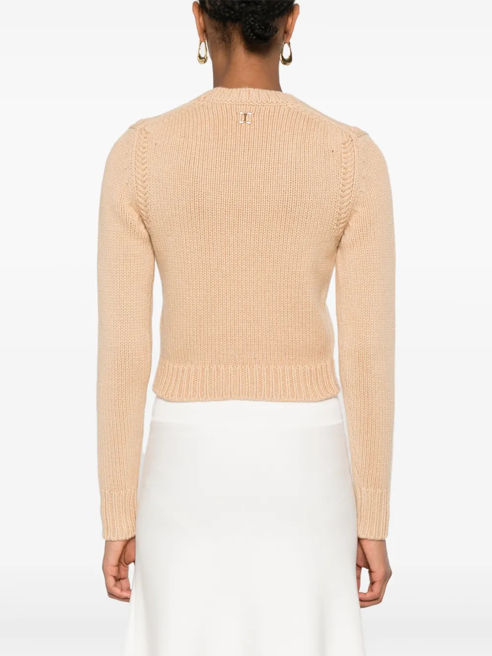 Chloé Vest met V-hals Beige