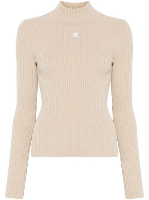 Courrèges Reedition ribbed sweater