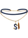 Silvia Tcherassi Mireya belt - Blue