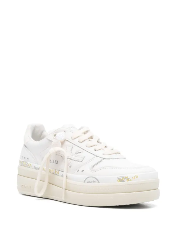 Amazon Scarpe Premiata Uomo Premiata Sneakers Micol 7010 Bianco
