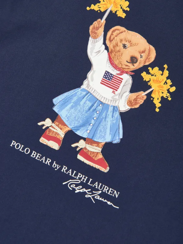 POLO RALPH LAUREN KIDS Polo Bear Dress | Blue | FARFETCH