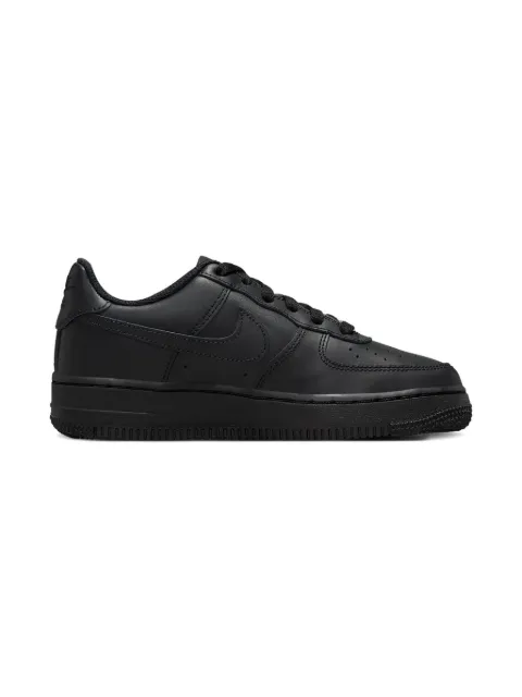 Nike Kids Air Force 1 LE "Triple Black" sneakers 