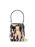 Givenchy mini Shark Lock bucket bag - Brown