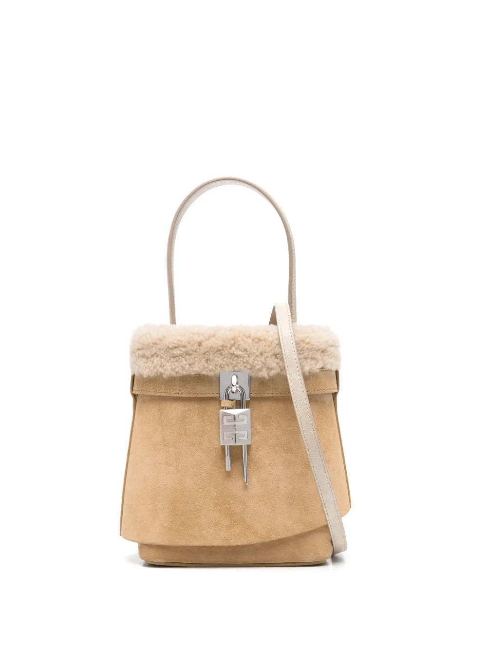 Givenchy Shark Lock bucket bag | Brown | Image 1