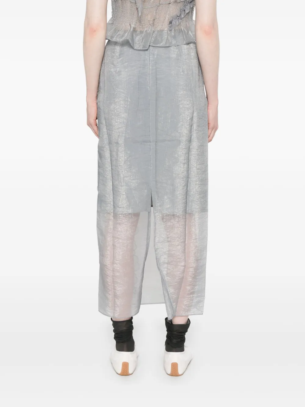 Cecilie Bahnsen Olympia rok Grijs