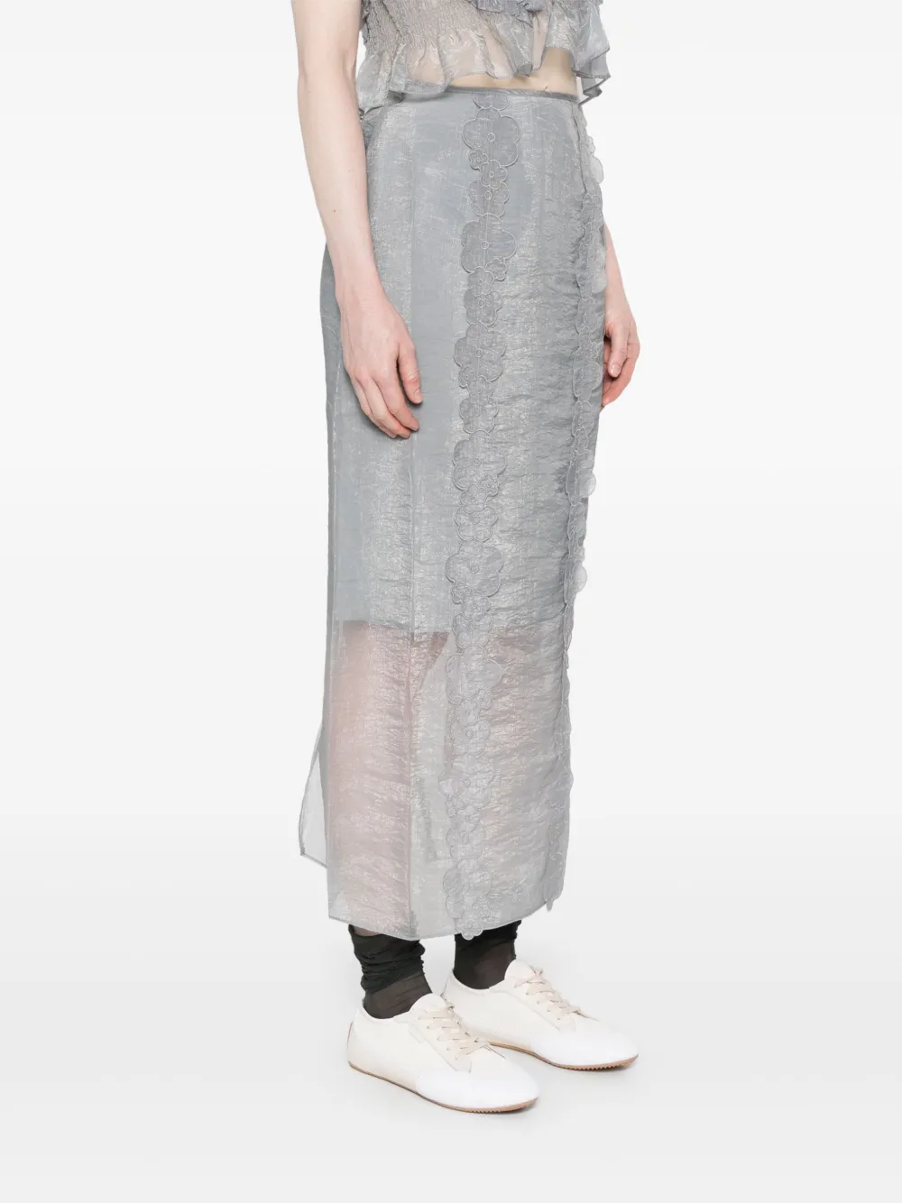 Cecilie Bahnsen Olympia rok Grijs
