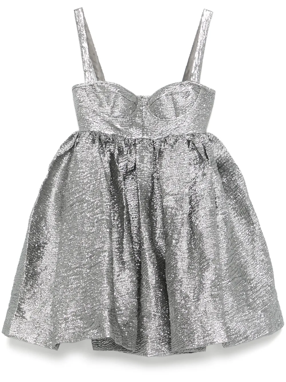 Cecilie Bahnsen Onique mini dress | Silver | Image 1