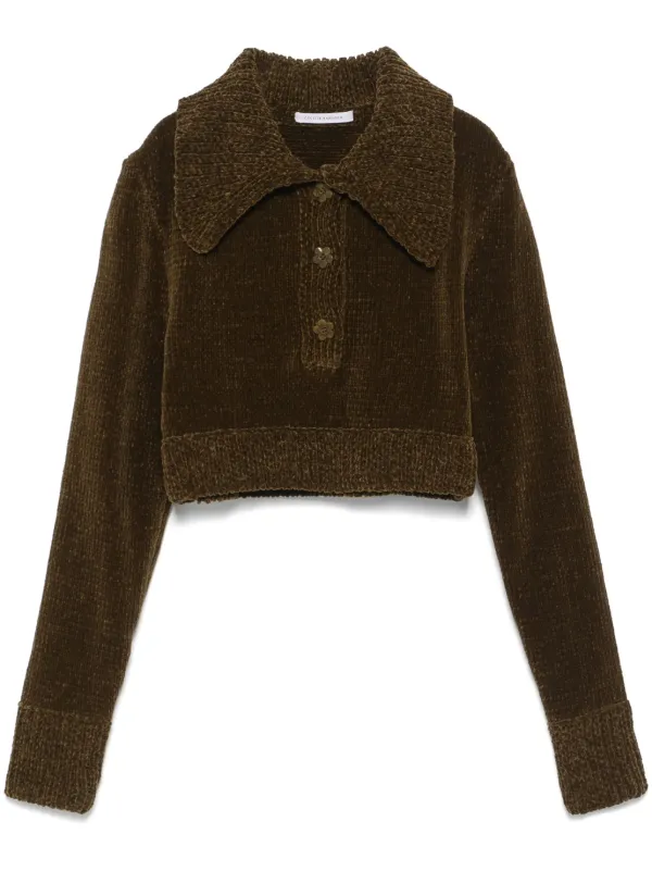 Cecilie Bahnsen Calla セーター | グリーン | FARFETCH JP