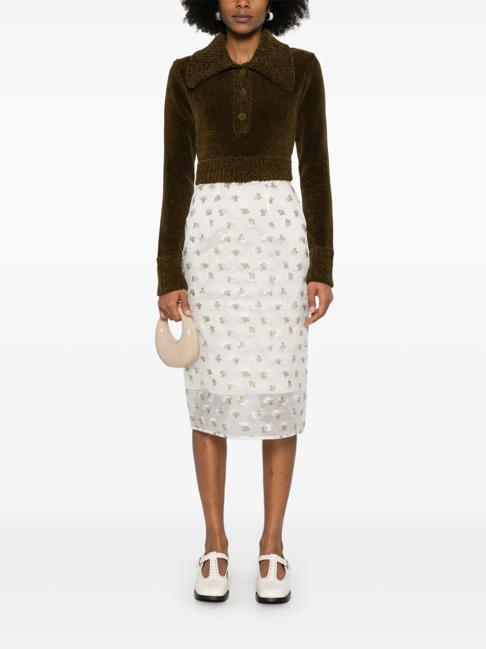 Cecilie Bahnsen Calla sweater | Knitted Sweaters | Image 2