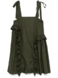 Cecilie Bahnsen Agata mini dress - Green