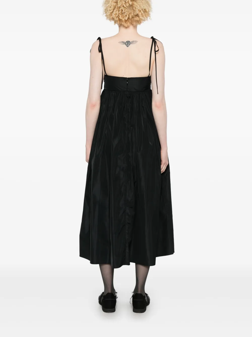 Cecilie Bahnsen Alena マキシドレス | ブラック | FARFETCH JP