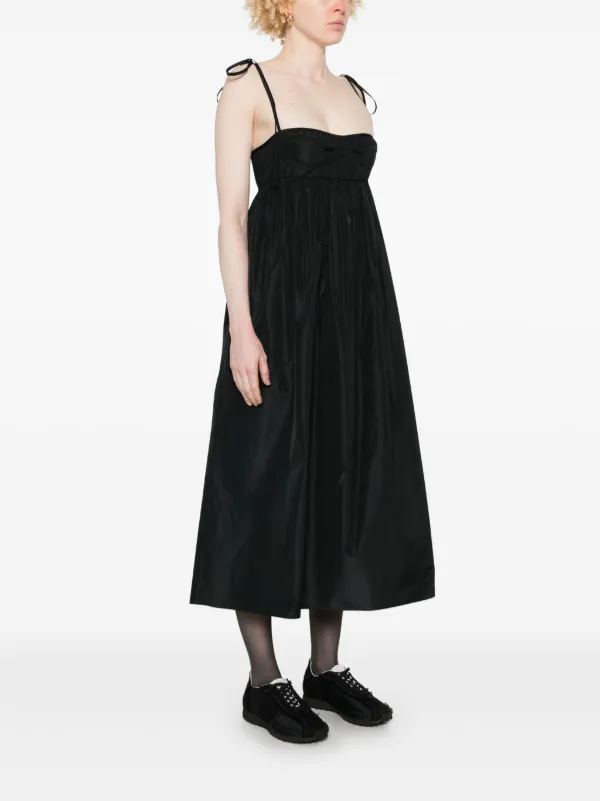 Cecilie Bahnsen Alena マキシドレス | ブラック | FARFETCH JP