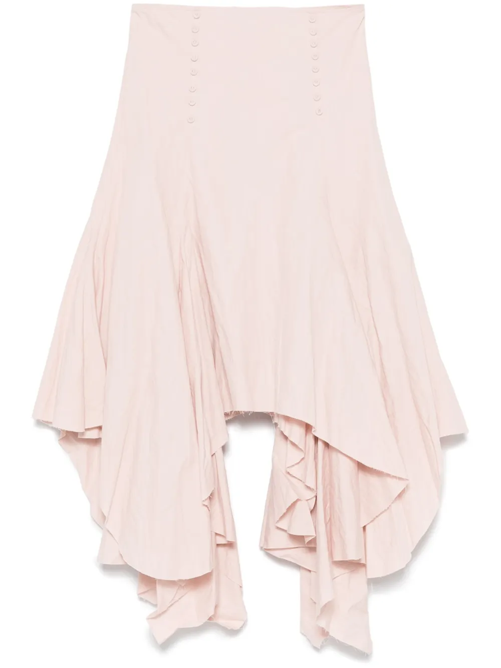 Marques'Almeida flounce midi skirt
