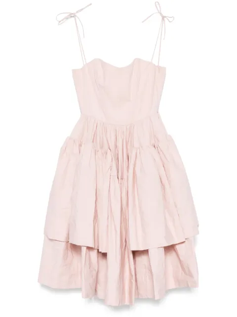 Marques'Almeida vestido estilo corset con efecto arrugado