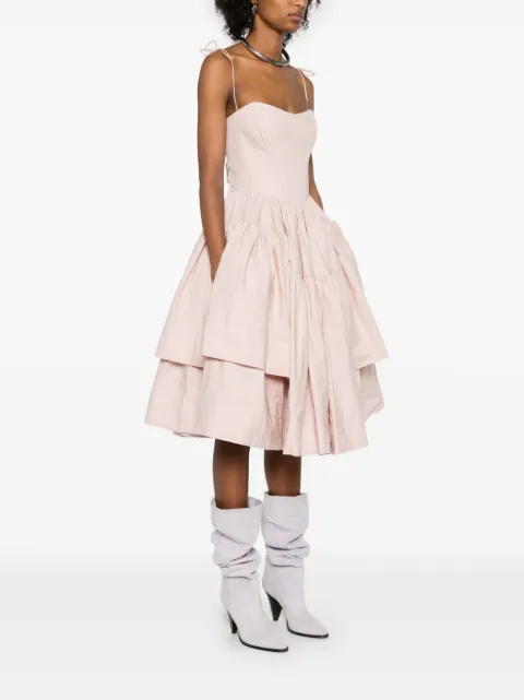 Marques'Almeida wrinkled corset dress RST25DR0434WRCOPK - 2