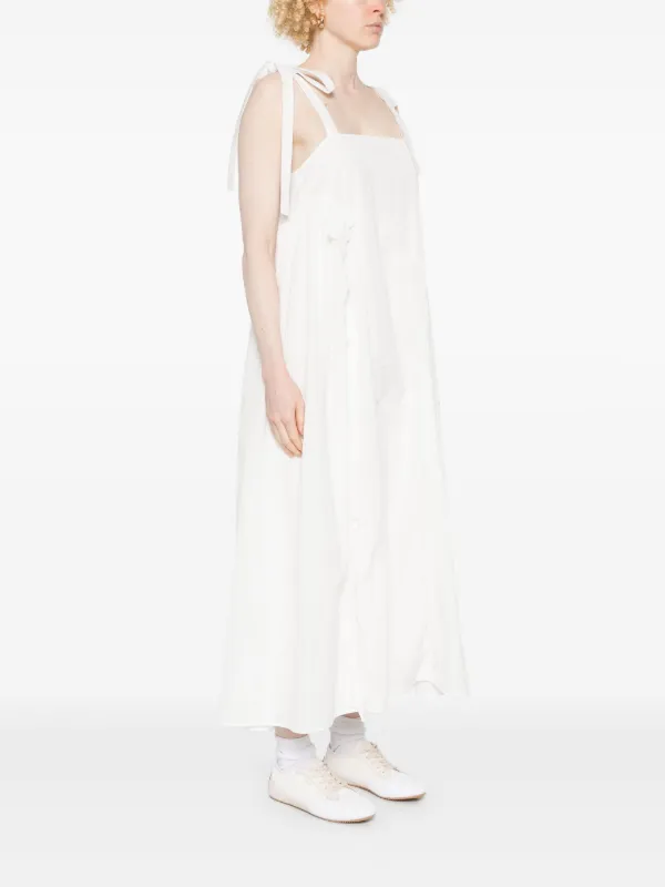 2024年レディースファッション福袋特集 Cecilie Bahnsen Oaklyn Maxi Dress | White | FARFETCH ジャケット・アウター