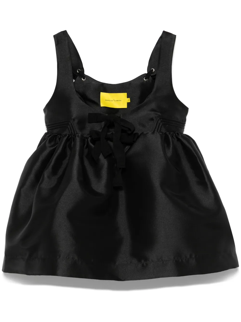 Marques'Almeida top Mikado | negro | Image 1