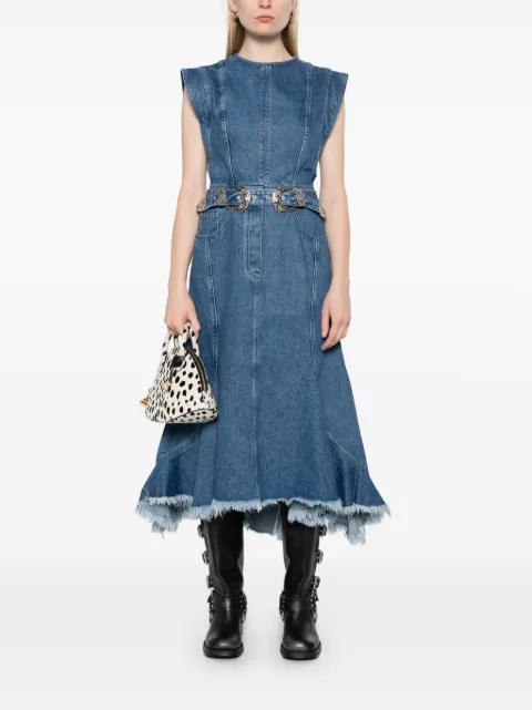 Marques'Almeida denim midi dress RST25DR0372DNMBL - 1