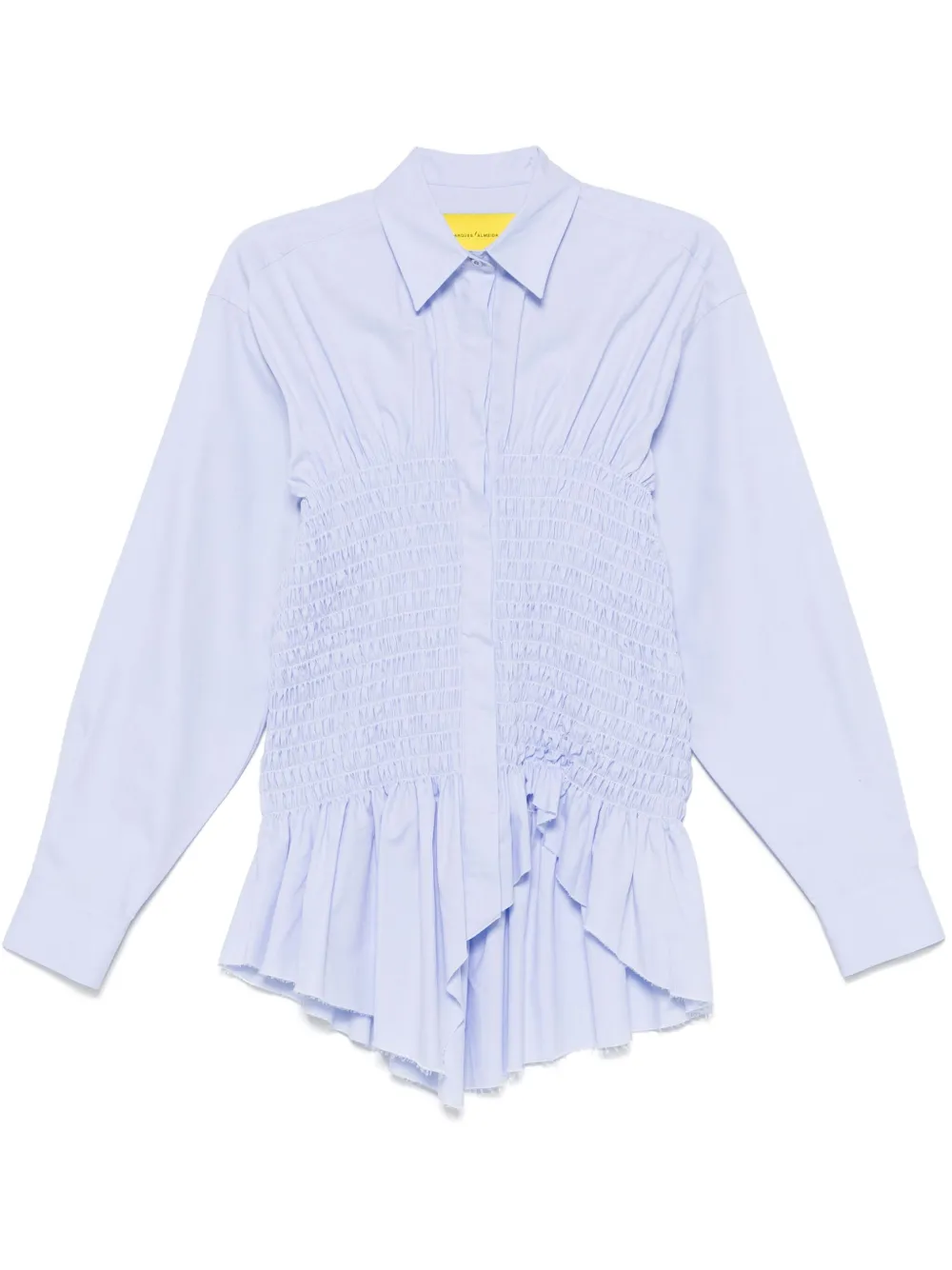 Marques'Almeida smocked shirt