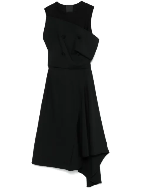 Givenchy asymmetric midi dress