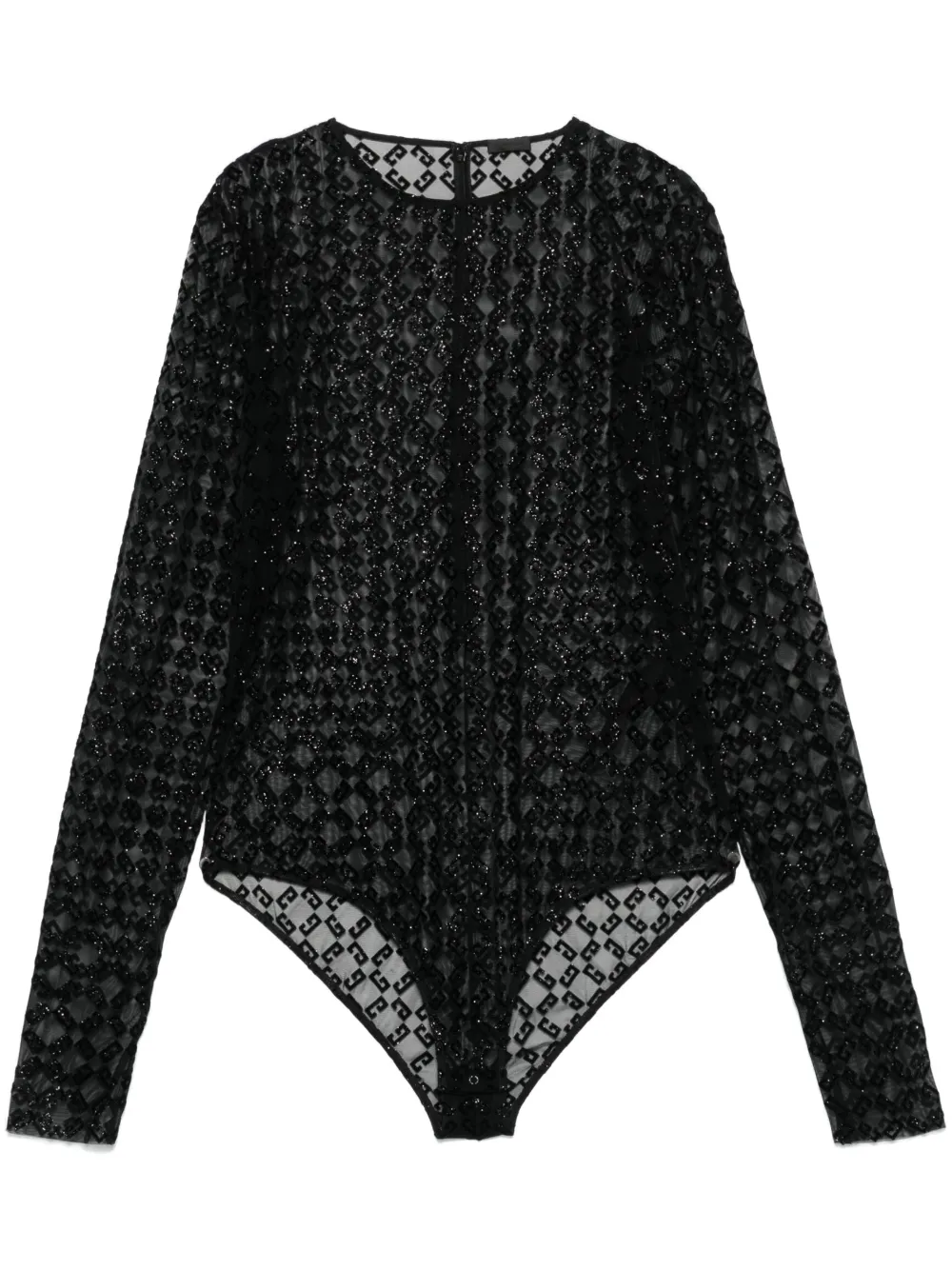GIVENCHY LOGO-FLOCKED BODY