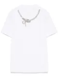 Givenchy crystal-detail T-shirt - White