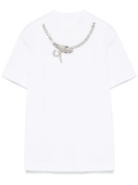 Givenchy crystal-detail T-shirt 