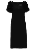 Givenchy pompom-detail midi dress - Black