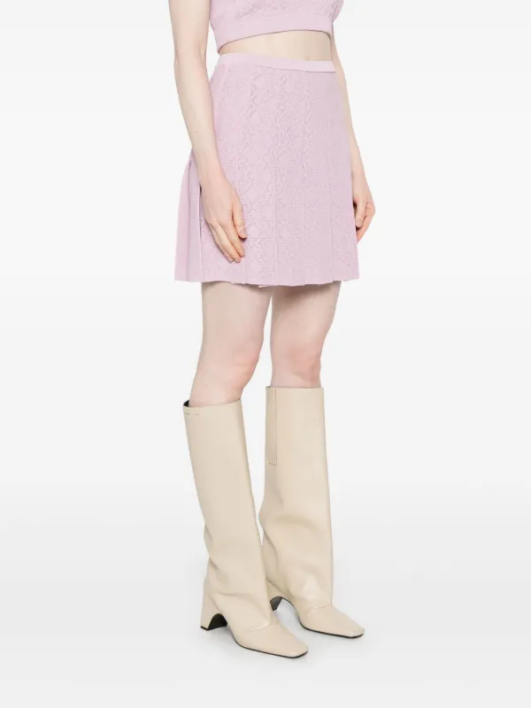Givenchy Pleated Mini Skirt | Pink | FARFETCH