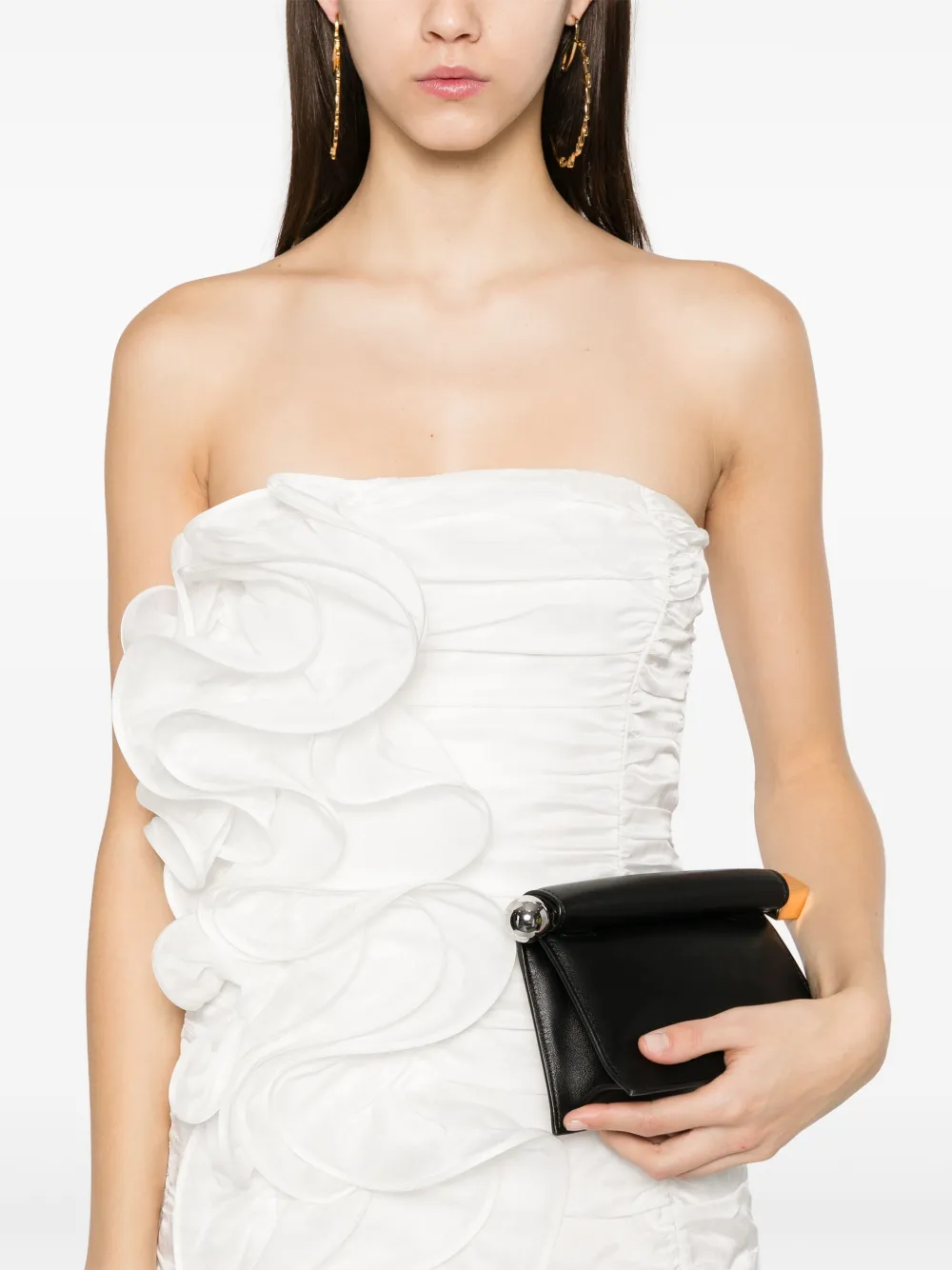 Charo Ruiz Ibiza Orbet mini-jurk Wit