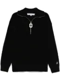 JW Anderson half-zip sweater - Black