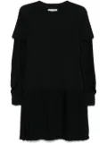 MM6 Maison Margiela layered mini dress - Black